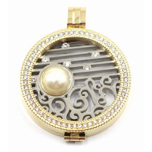 Factory Direct 316L Edelstahl Locket Anhänger mit austauschbaren Münze Platte